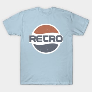 Retro logo for nostalgic 70s and 80s style T-Shirt